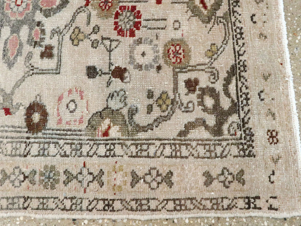 Vintage Persian Malayer Rug, No.21373 - Staging