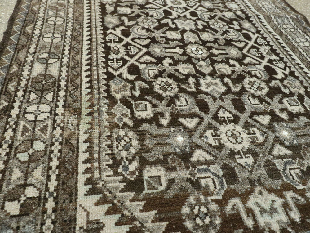 Vintage Persian Malayer Runner, No.21375 - Staging