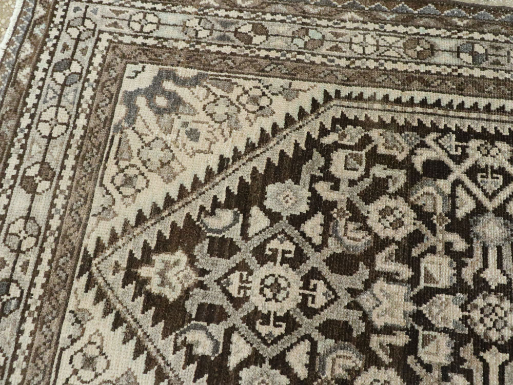 Vintage Persian Malayer Runner, No.21375 - Staging