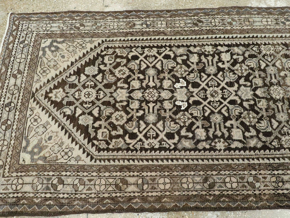 Vintage Persian Malayer Runner, No.21375 - Staging