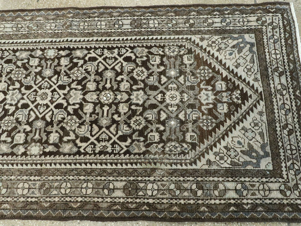 Vintage Persian Malayer Runner, No.21375 - Staging