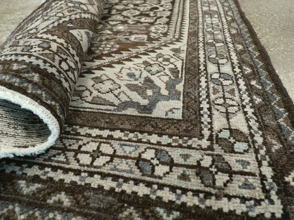 Vintage Persian Malayer Runner, No.21375 - Staging