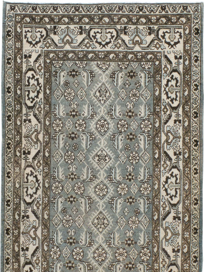 Vintage Persian Malayer Runner (Pair: 1 of 2), No.21377 - Staging