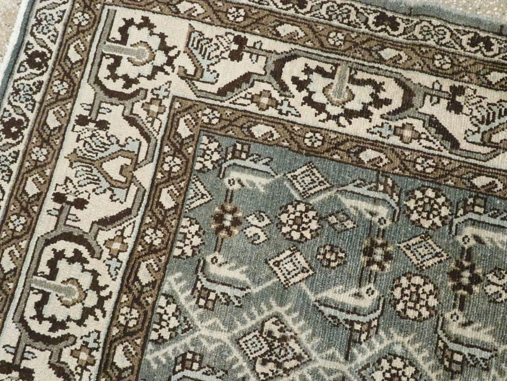 Vintage Persian Malayer Runner (Pair: 1 of 2), No.21377 - Staging