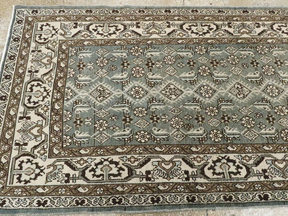 Vintage Persian Malayer Runner (Pair: 1 of 2), No.21377 - Staging