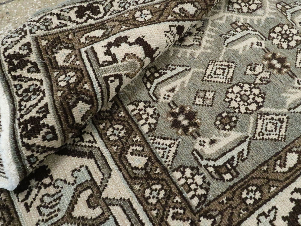 Vintage Persian Malayer Runner (Pair: 1 of 2), No.21377 - Staging