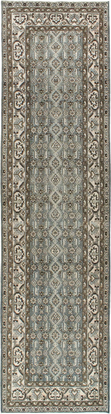 Vintage Persian Malayer Runner (Pair: 2 of 2), No.21378 - Staging