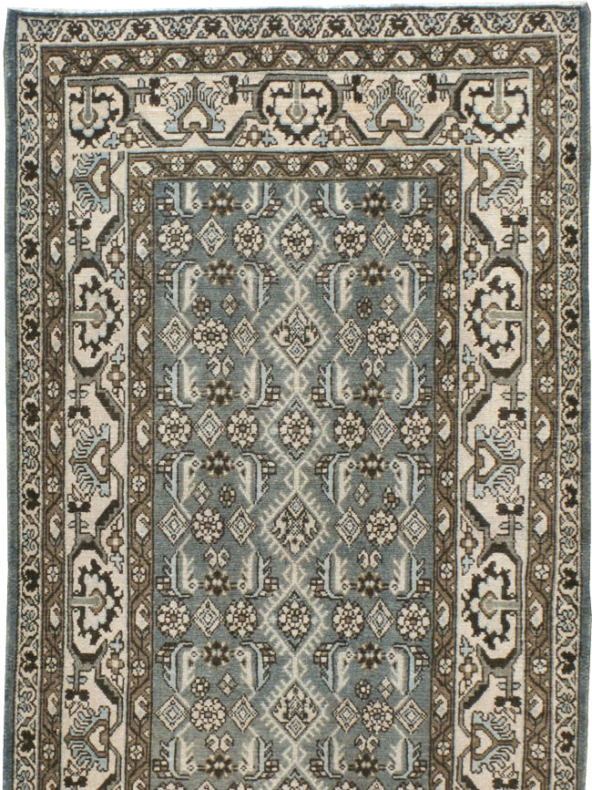 Vintage Persian Malayer Runner (Pair: 2 of 2), No.21378 - Staging
