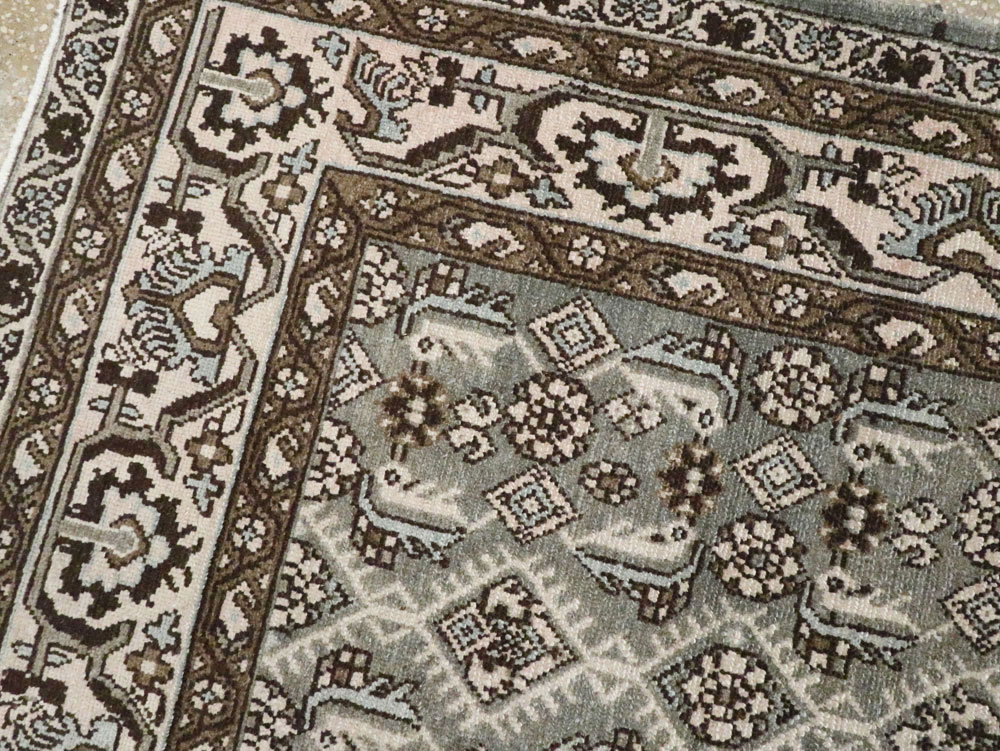 Vintage Persian Malayer Runner (Pair: 2 of 2), No.21378 - Staging