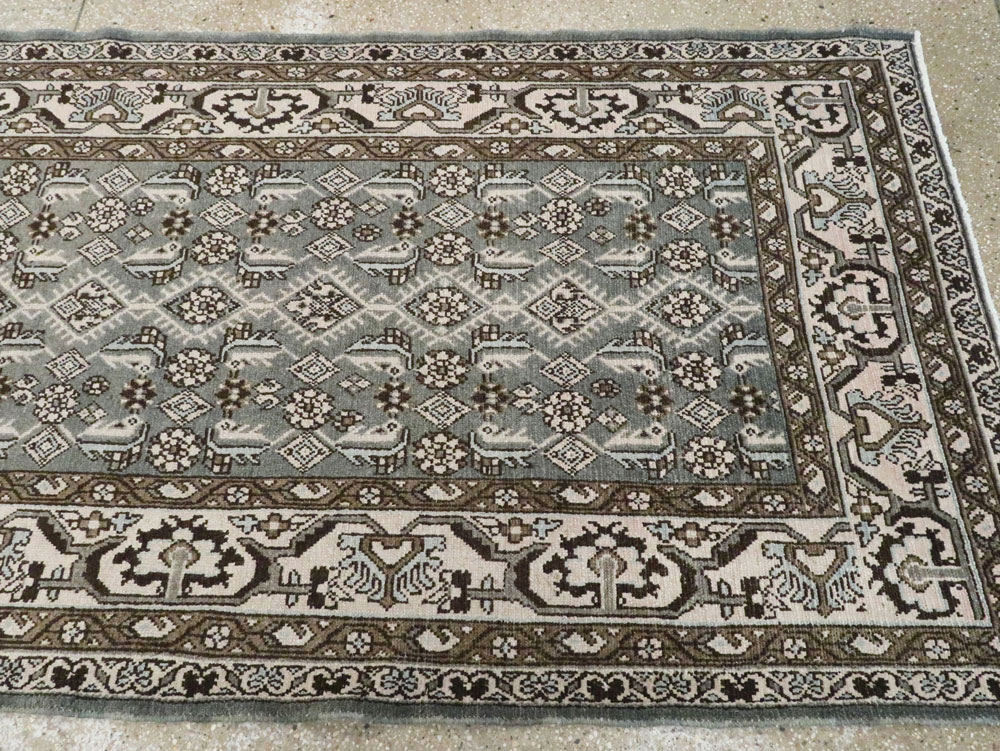Vintage Persian Malayer Runner (Pair: 2 of 2), No.21378 - Staging