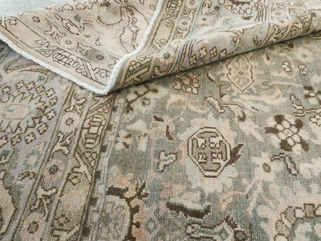 Vintage Persian Malayer Room Size Carpet, No.21382 - Staging