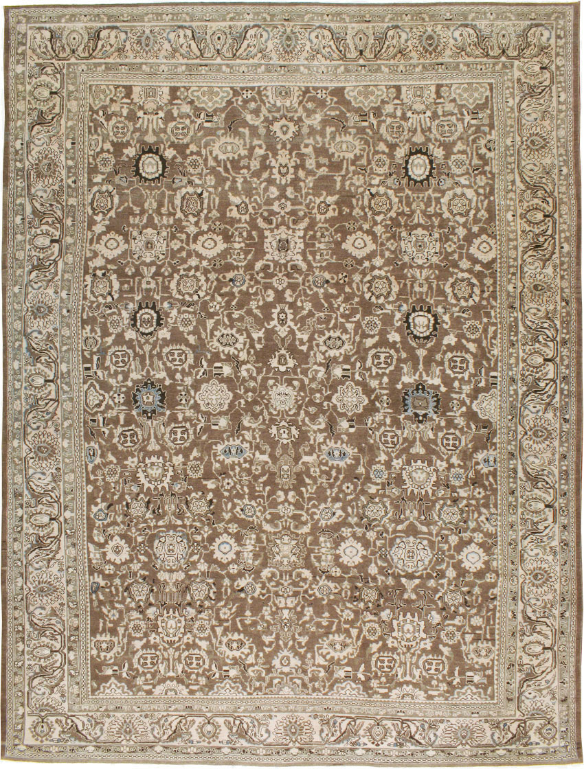 Vintage Persian Malayer Carpet, No.21383 - Staging