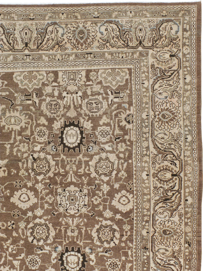 Vintage Persian Malayer Carpet, No.21383 - Staging