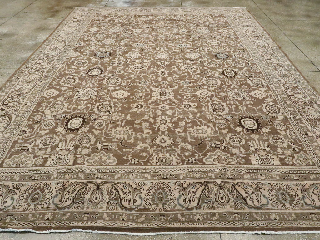 Vintage Persian Malayer Carpet, No.21383 - Staging