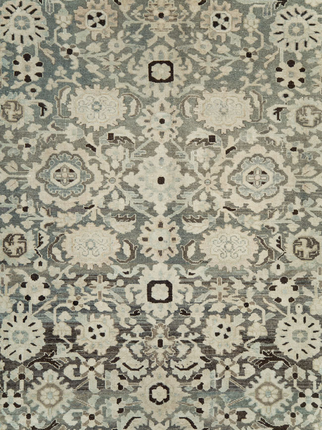 Vintage Persian Malayer Carpet, No.21384 - Staging