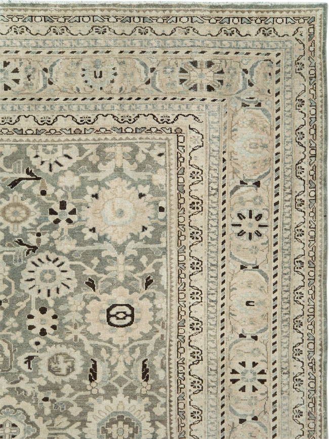 Vintage Persian Malayer Carpet, No.21384 - Staging