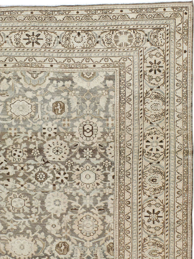 Vintage Persian Malayer Carpet, No.21384 - Staging