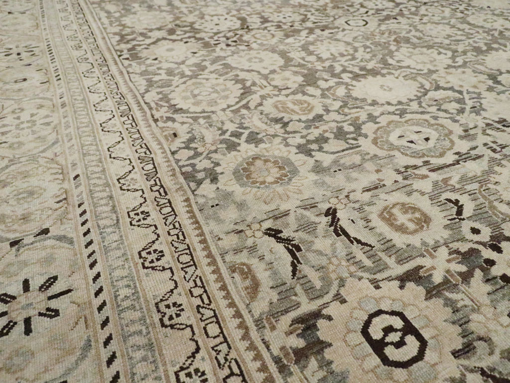 Vintage Persian Malayer Carpet, No.21384 - Staging