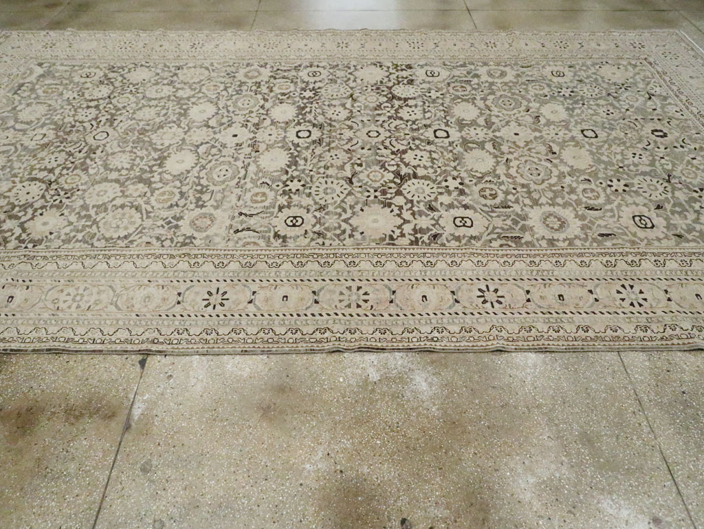 Vintage Persian Malayer Carpet, No.21384 - Staging