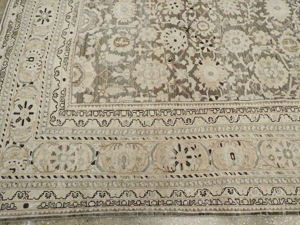 Vintage Persian Malayer Carpet, No.21384 - Staging