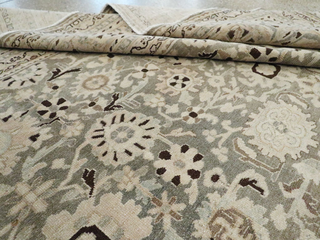 Vintage Persian Malayer Carpet, No.21384 - Staging