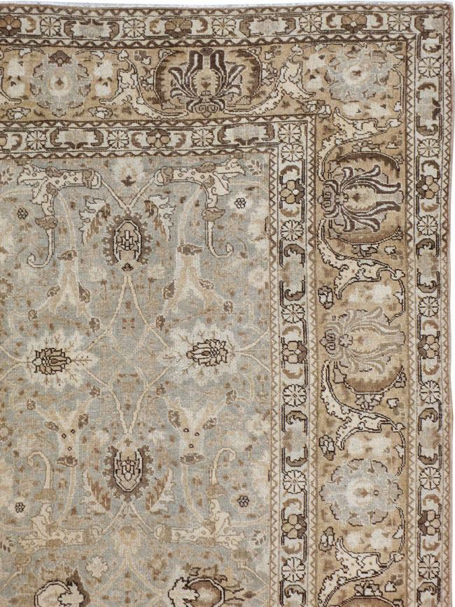 Antique Persian Tabriz Carpet, No.21386 - Staging