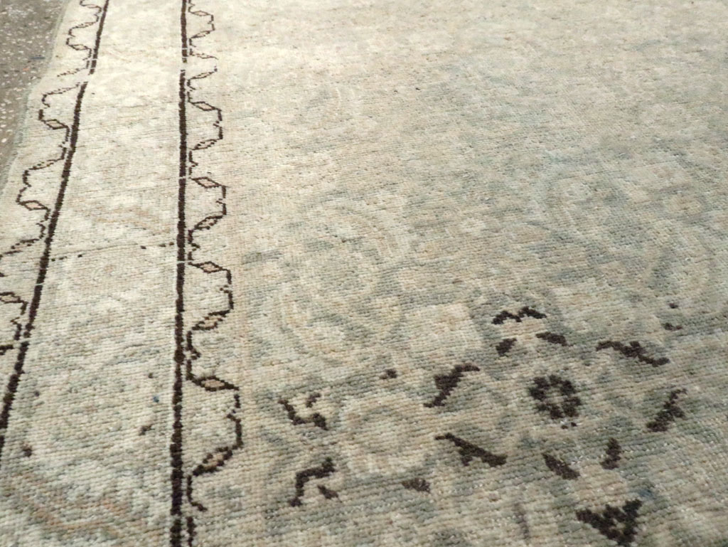 Vintage Persian Tabriz Runner, No.21389 - Staging