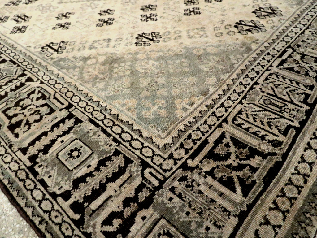 Vintage Persian Joshegan Carpet, No.21392 - Staging