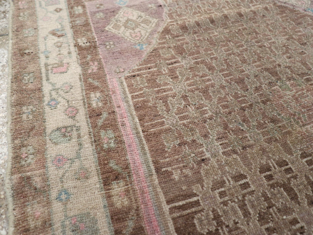 Vintage Persian Malayer Rug, No.21396 - Staging