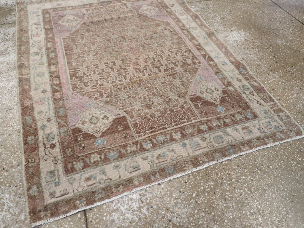 Vintage Persian Malayer Rug, No.21396 - Staging