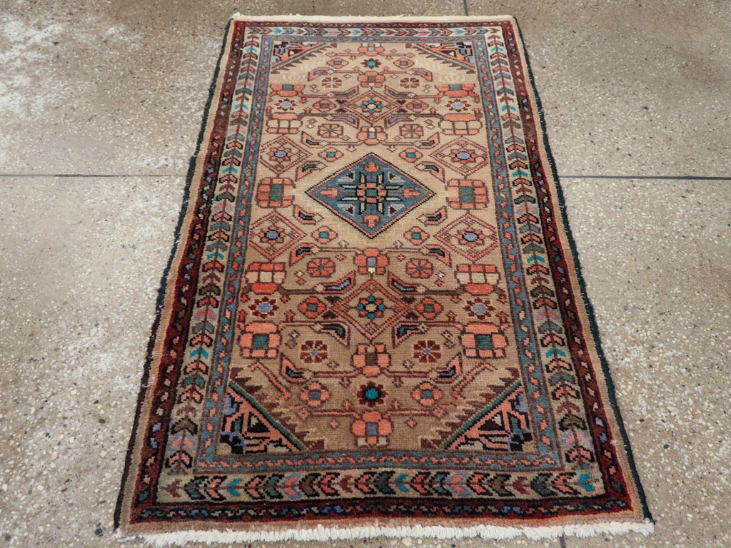 Vintage Persian Malayer Rug, No.21403 - Staging