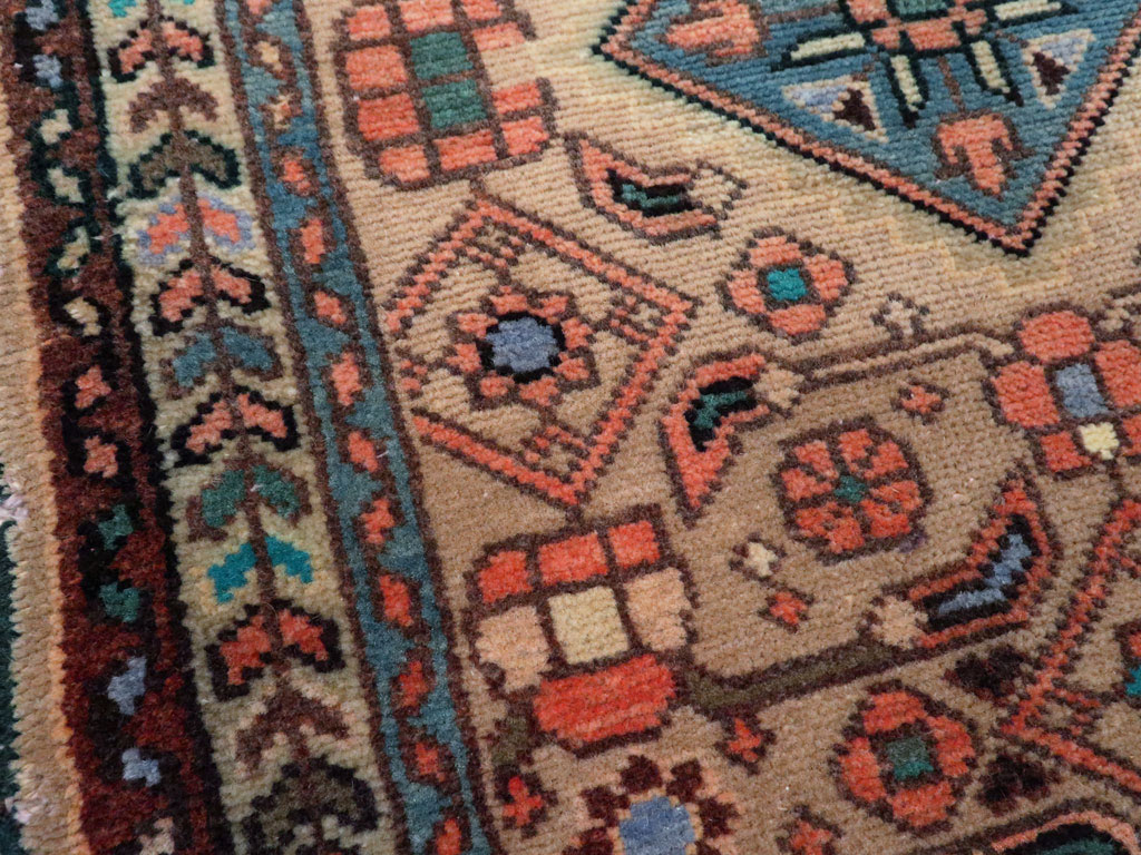 Vintage Persian Malayer Rug, No.21403 - Staging