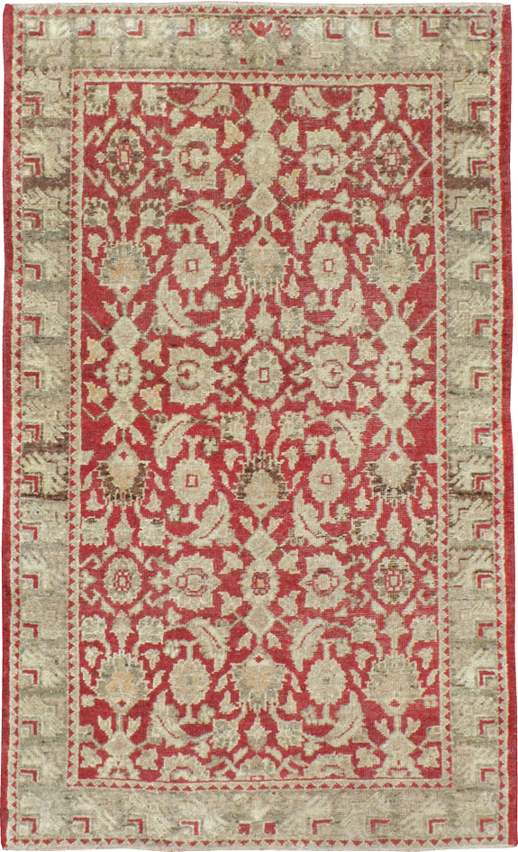 Antique Turkish Ghiordes Rug, No.21409 - Staging