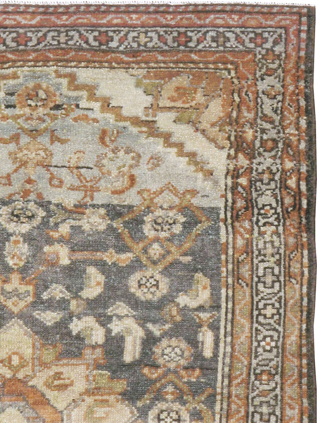 Vintage Persian Malayer Rug, No.21418 - Staging