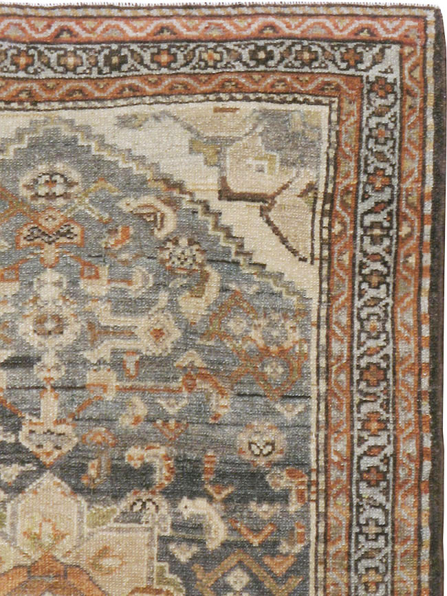 Vintage Persian Malayer Rug, No.21418 - Staging