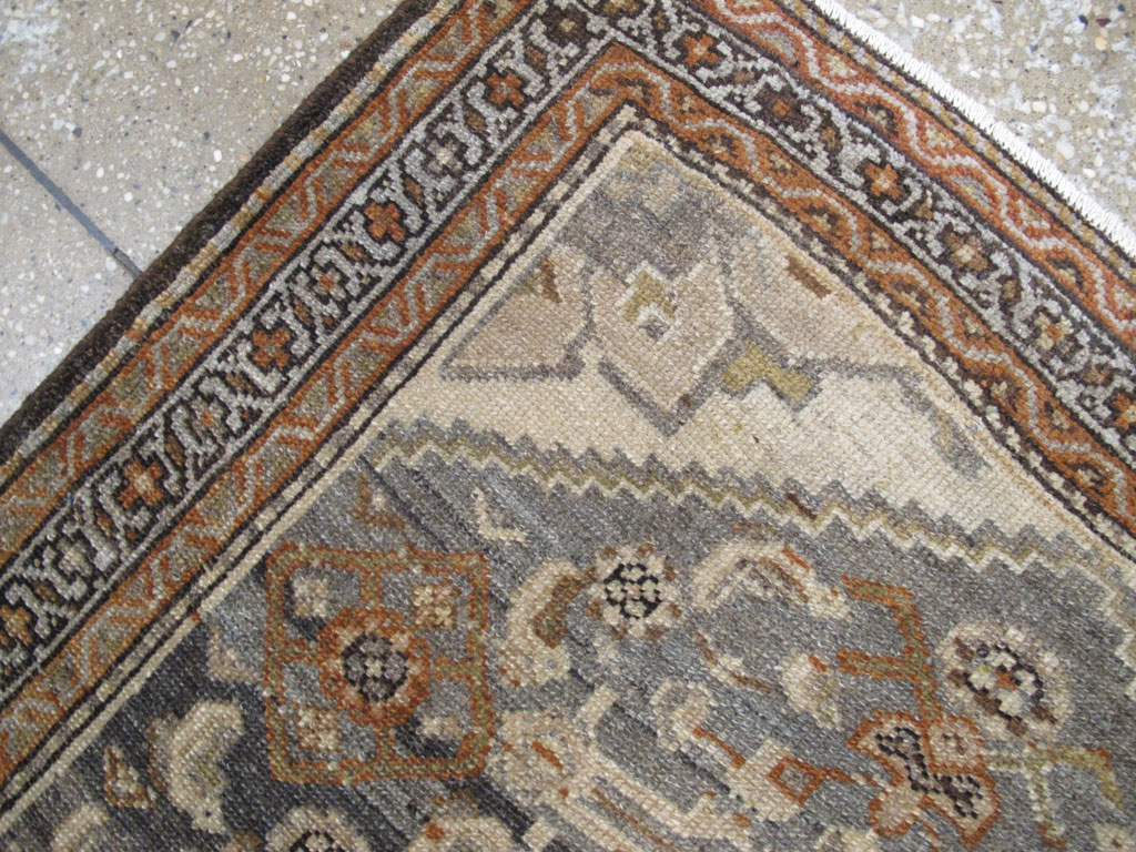 Vintage Persian Malayer Rug, No.21418 - Staging