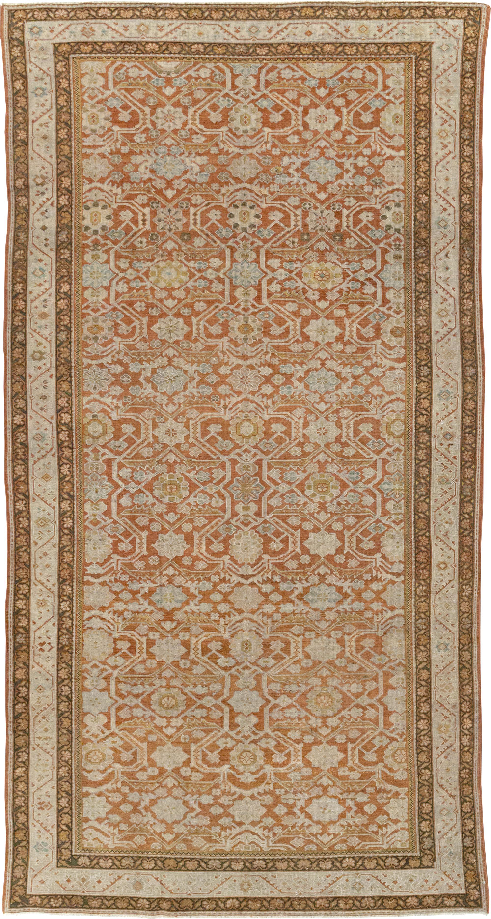Antique Persian Malayer Gallery Rug, No.21427 - Staging