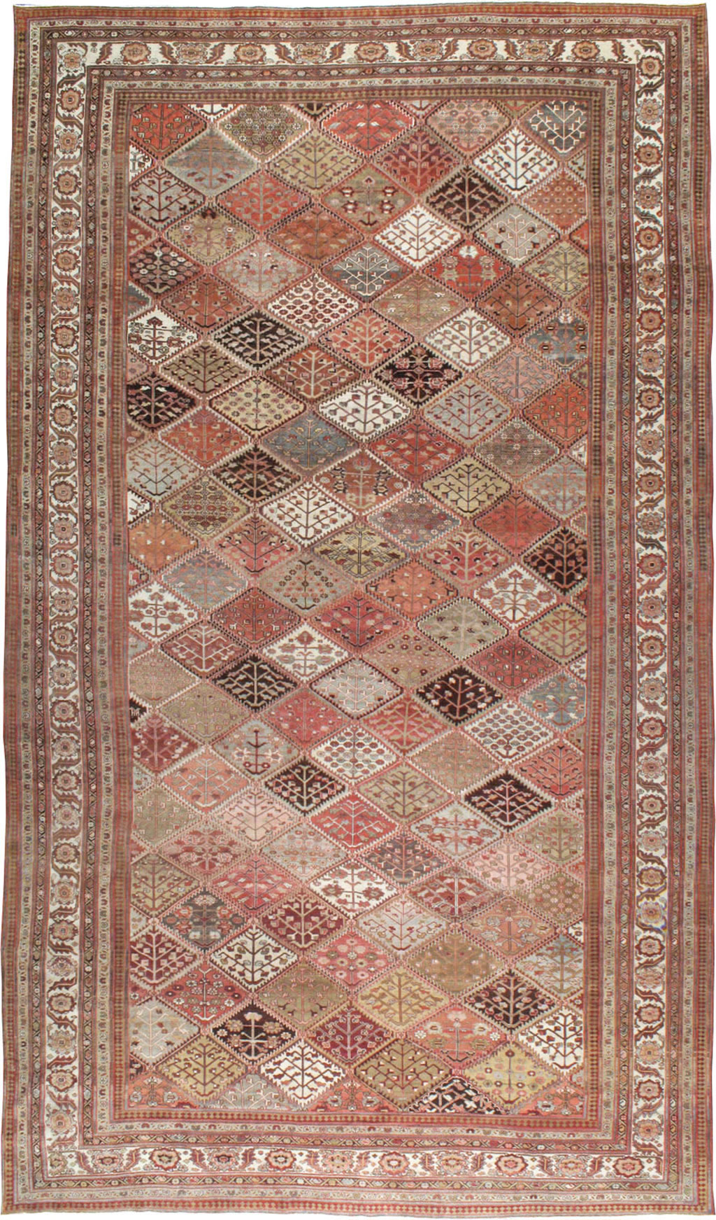 Antique Persian Malayer Carpet, No.21433 - Staging
