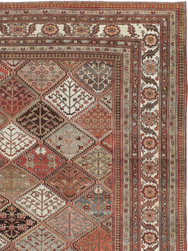 Antique Persian Malayer Carpet, No.21433 - Staging