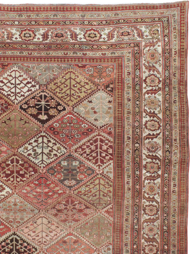 Antique Persian Malayer Carpet, No.21433 - Staging