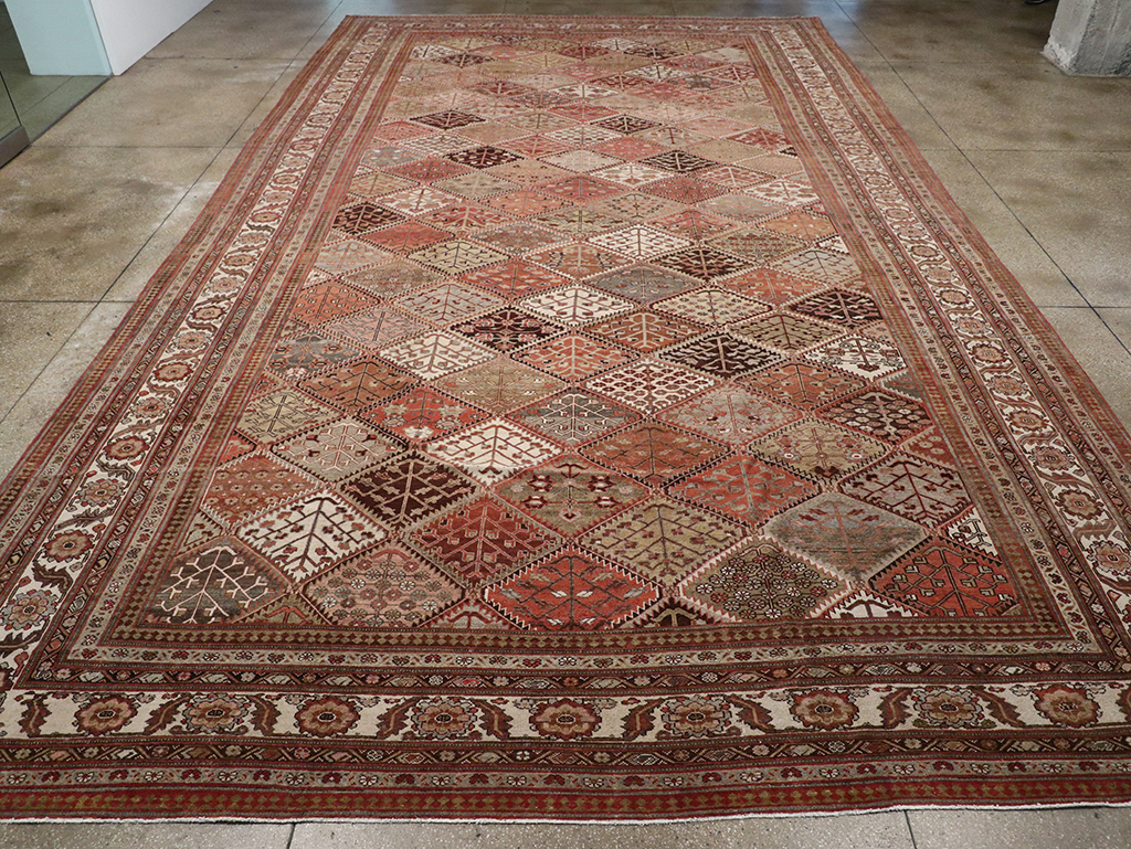 Antique Persian Malayer Carpet, No.21433 - Staging