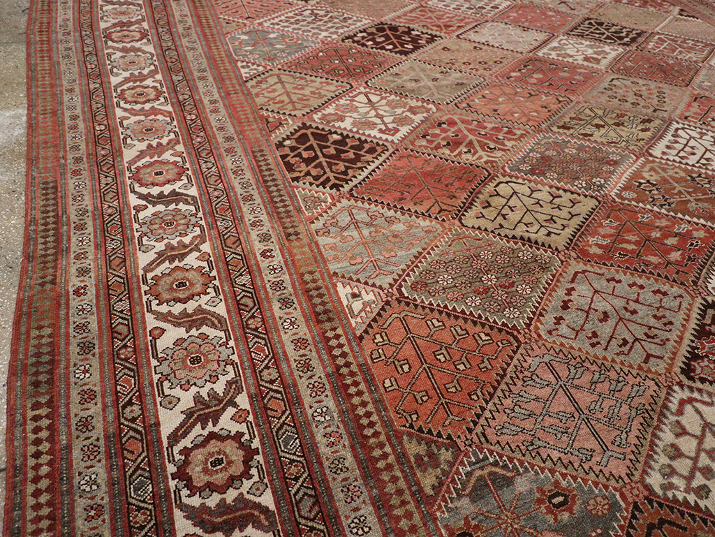 Antique Persian Malayer Carpet, No.21433 - Staging