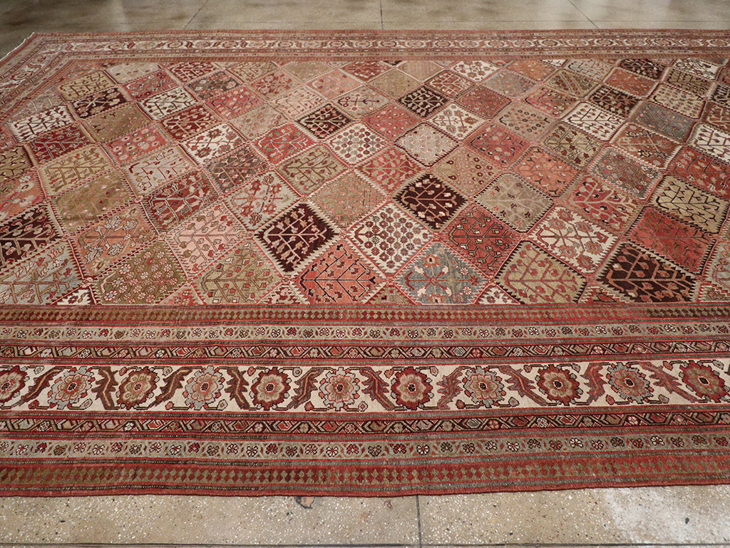Antique Persian Malayer Carpet, No.21433 - Staging