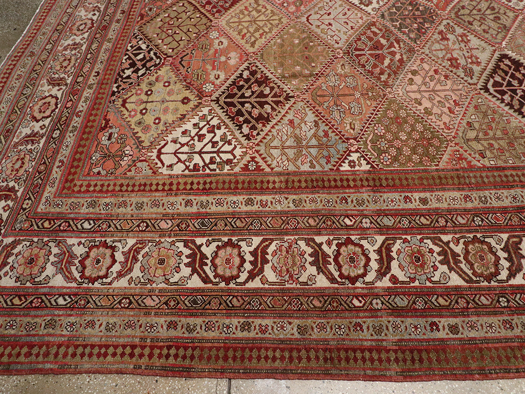 Antique Persian Malayer Carpet, No.21433 - Staging