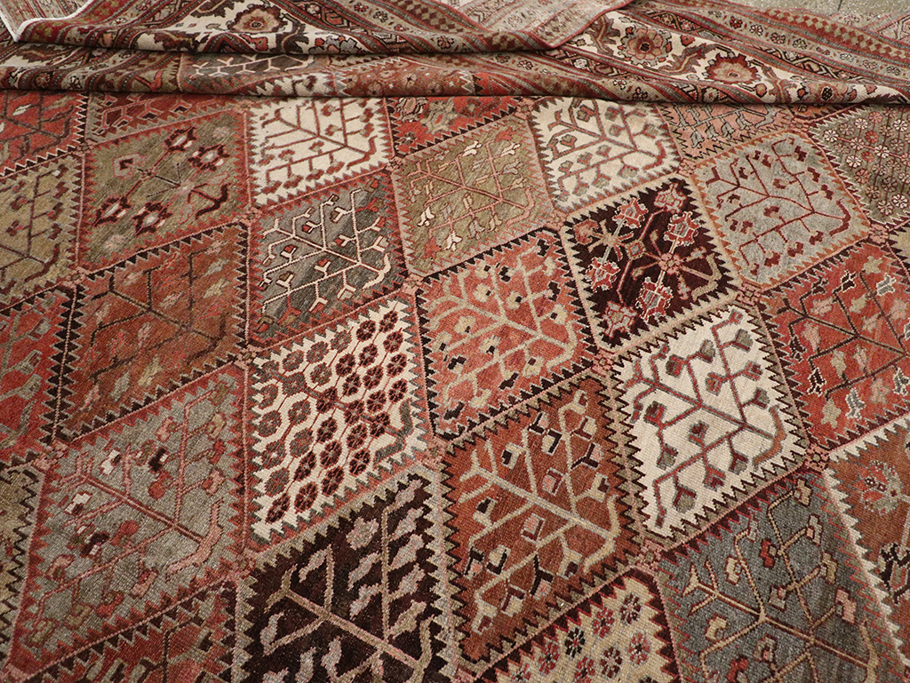 Antique Persian Malayer Carpet, No.21433 - Staging