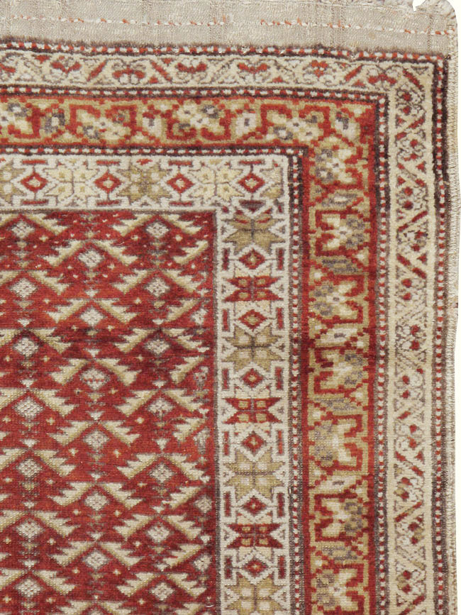 Antique Kurdish Rug, No.21434 - Staging