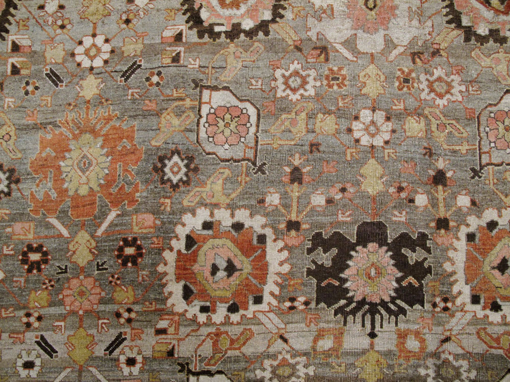 Antique Persian Bidjar Carpet, No.21437 - Staging