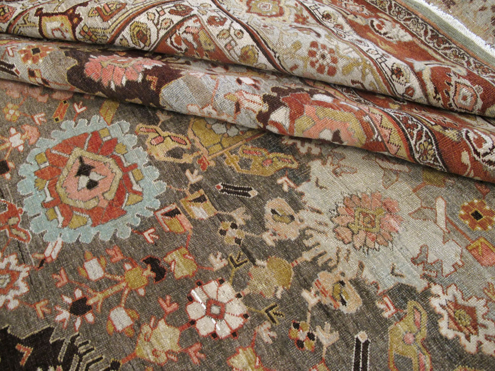 Antique Persian Bidjar Carpet, No.21437 - Staging