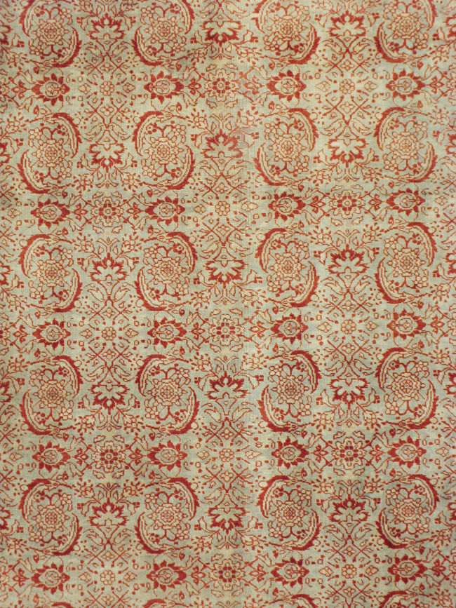 Antique Tabriz Carpet, No.21441 - Staging