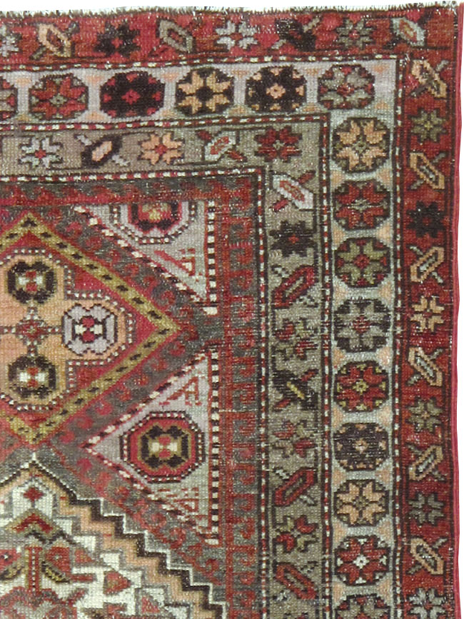 Antique Persian Malayer Rug, No.21449 - Staging